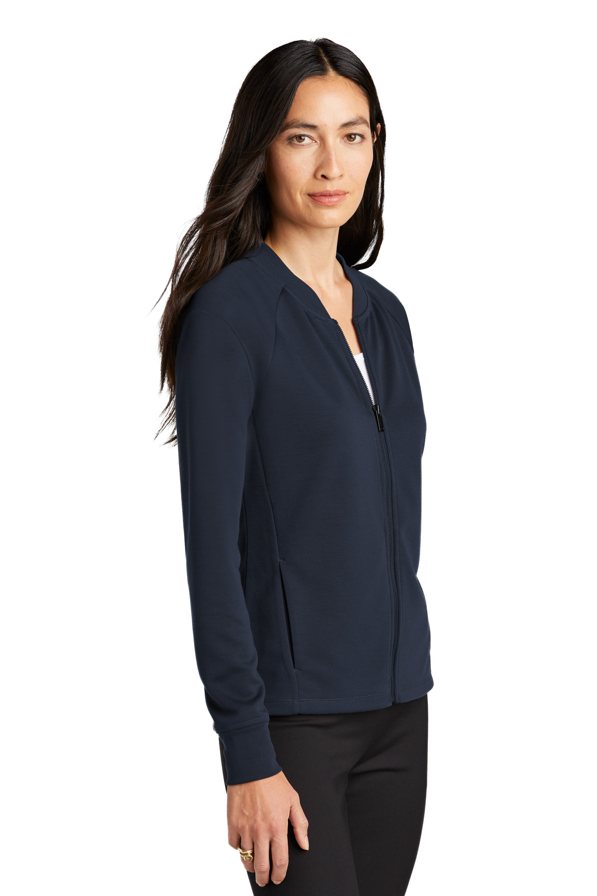 Mercer+Mettle Women's Double-Knit Bomber MM3001 25
