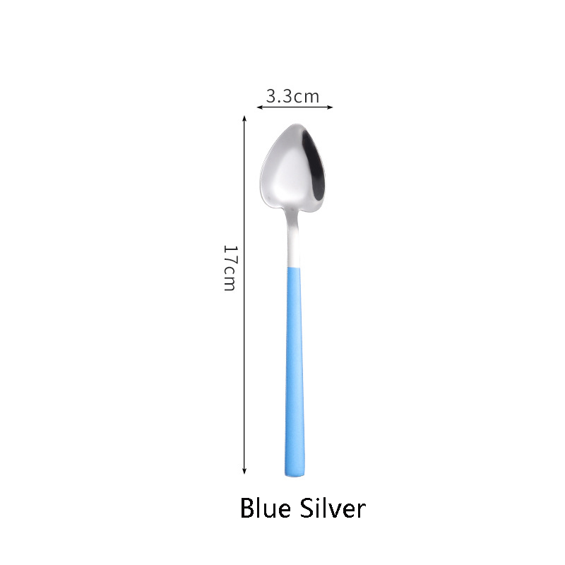 Stainless Steel Heart Coffee Spoons Ice Cream Scoop 10