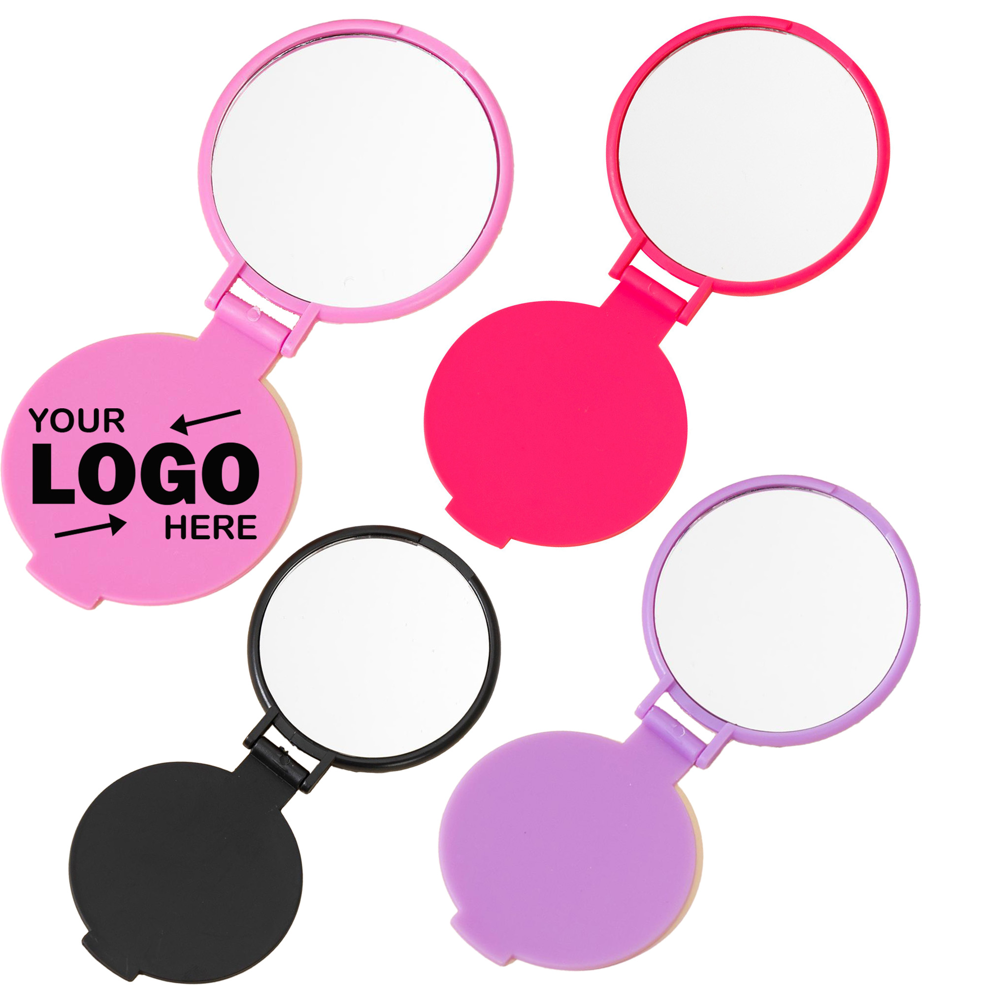 Colorful Portable Mini Pocket Travel Makeup Mirror 2