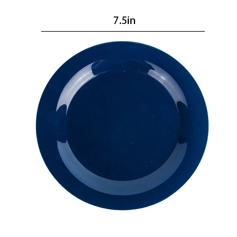 7.5in Round Fruit Dinner Plate 2