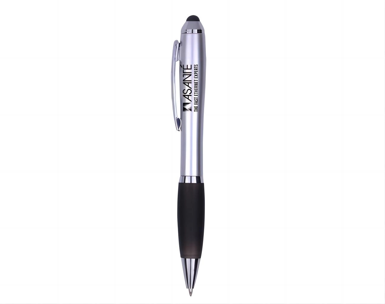 Curvy Plastic Click Ballpoint Pen Twist Action 3