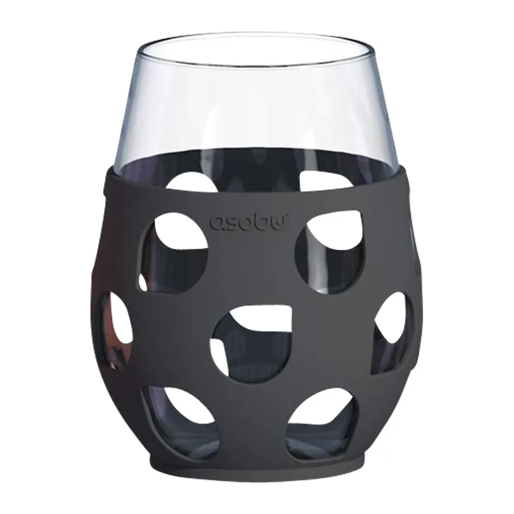 Stemless Wine Glass with Silicone Sleeve 3