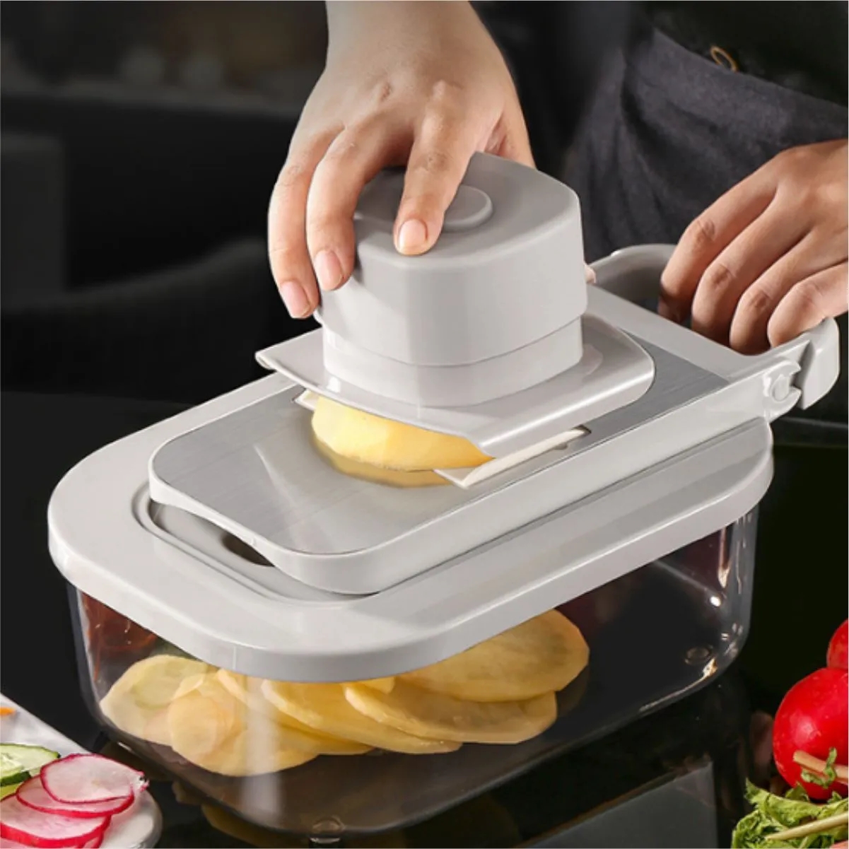 9-in-1 Vegetable Slicer Dicer With Container 5