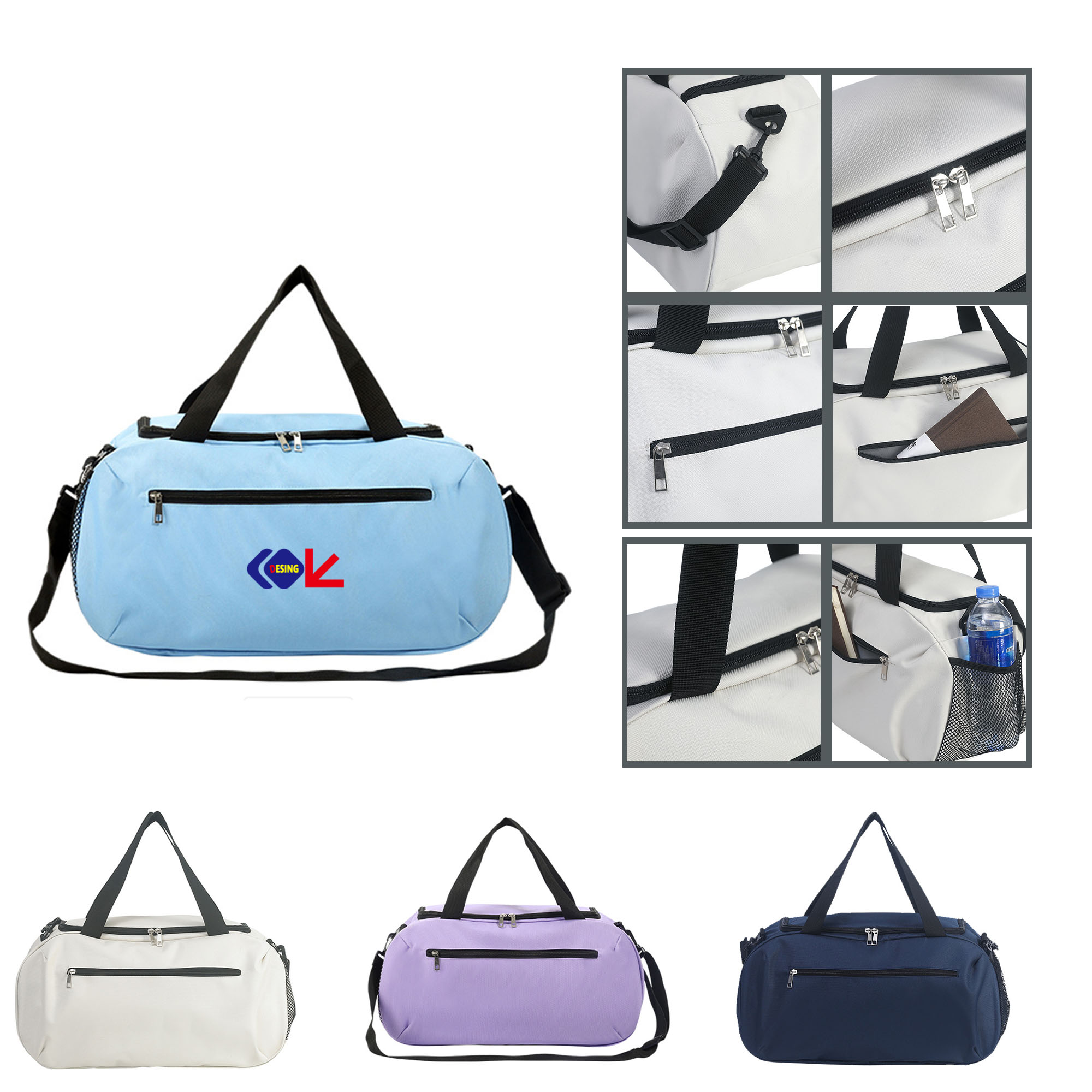 Stylish Multi-Color Sports Bag for Travel And Events 2