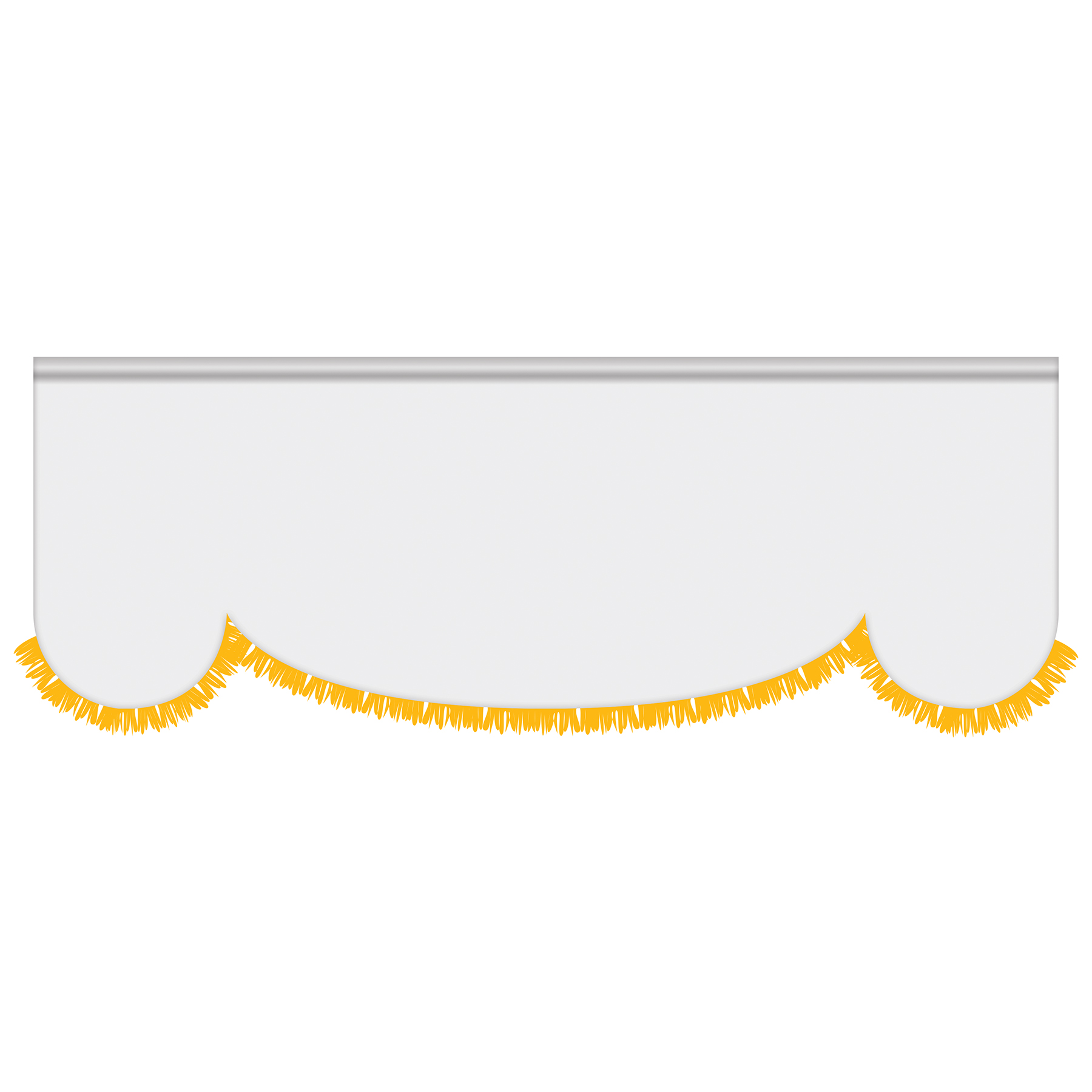 2.5' x 8' Parade Lead Banner with Fringe 6