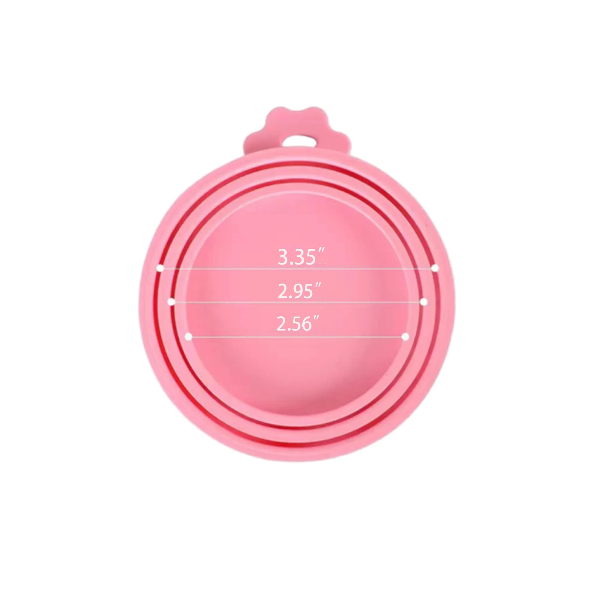 Three-In-One Silicone Food Can Lid With Spoon 2