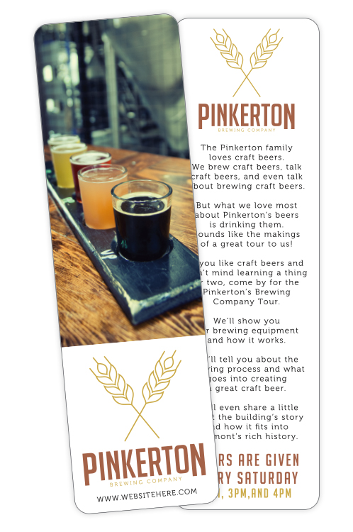 Bookmark - 2.5x8.5 Extra-Thick UV-Coated (1S) - 14 pt. 1