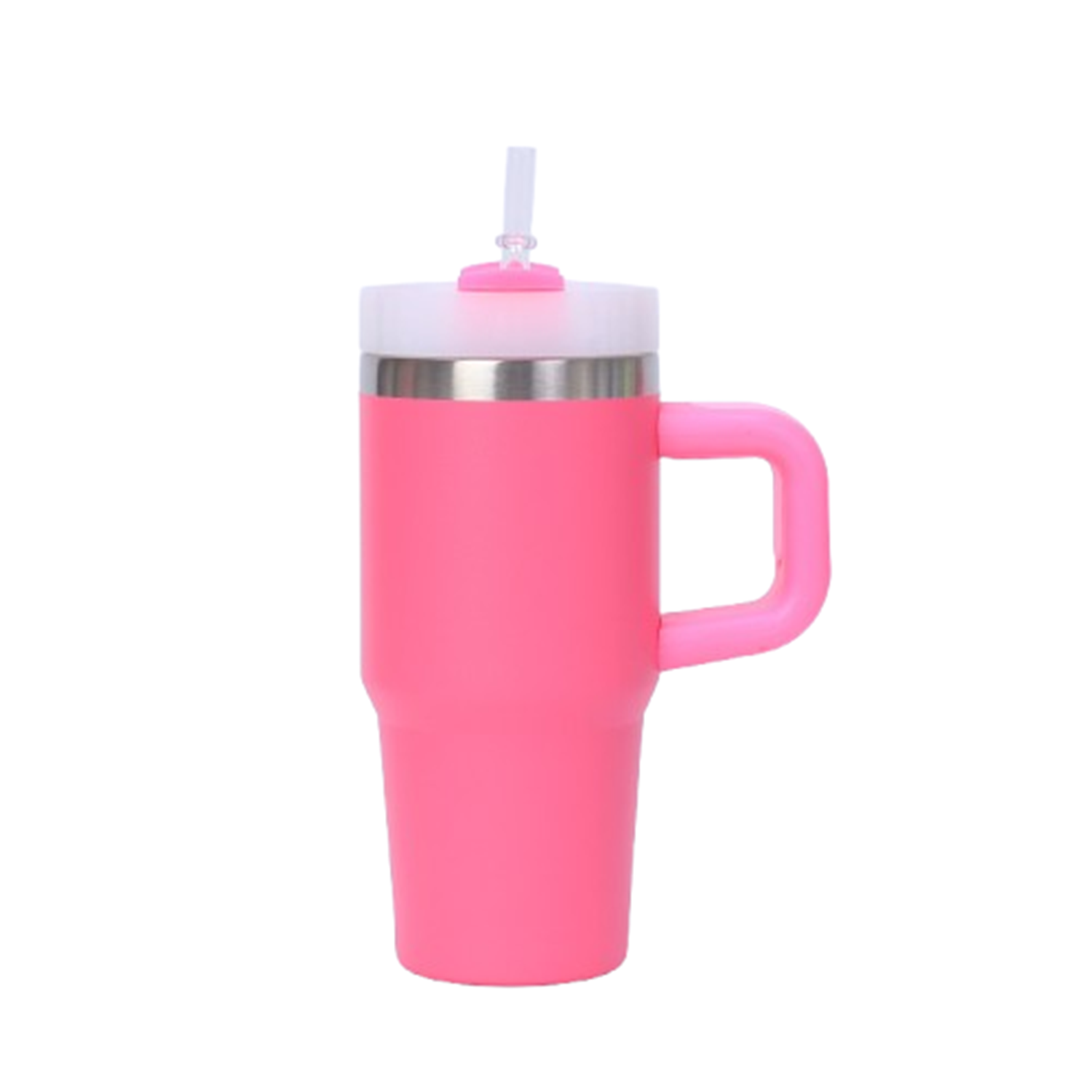 14oz Stainless Steel Insulated Straw Tumbler w/ Handle 3