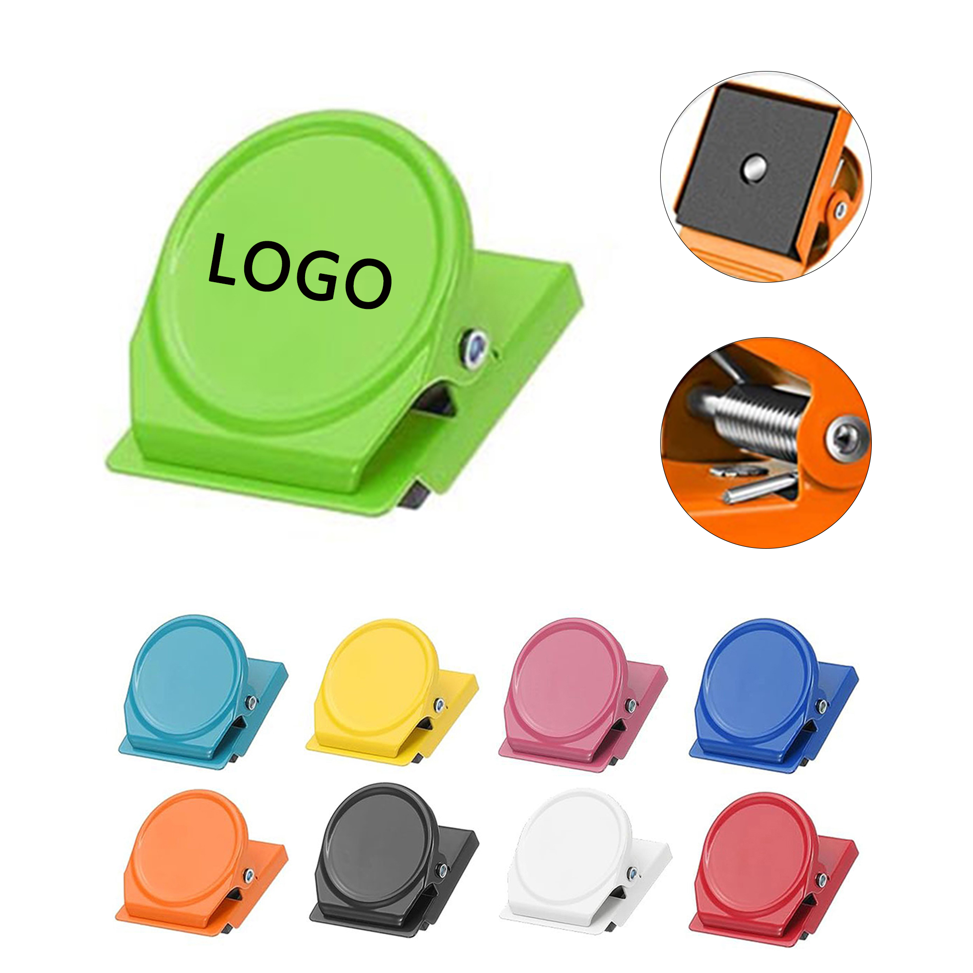 Magnetic Metal Note Clip Bill Clamp 8