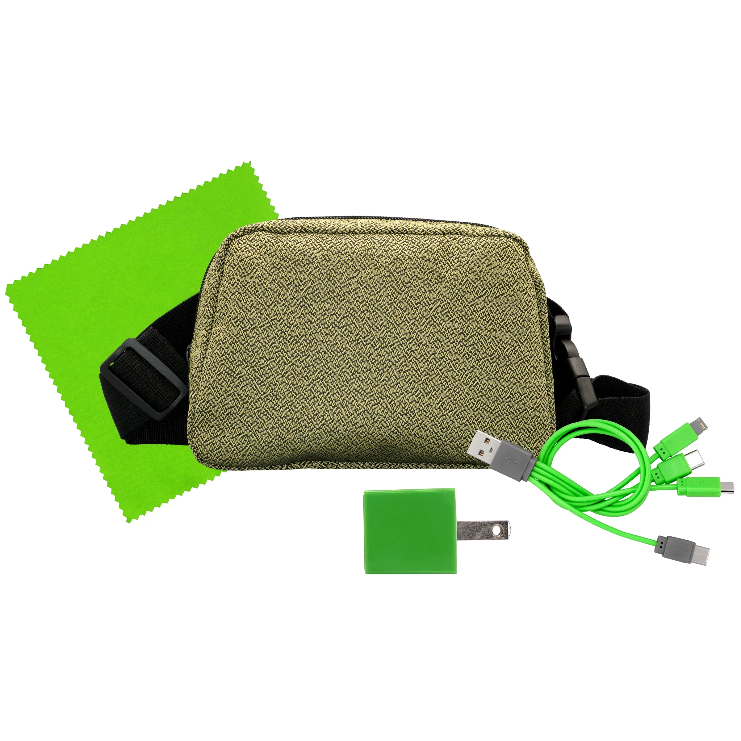 Speck Wall, Cable and Cloth Fanny Pack Set 10