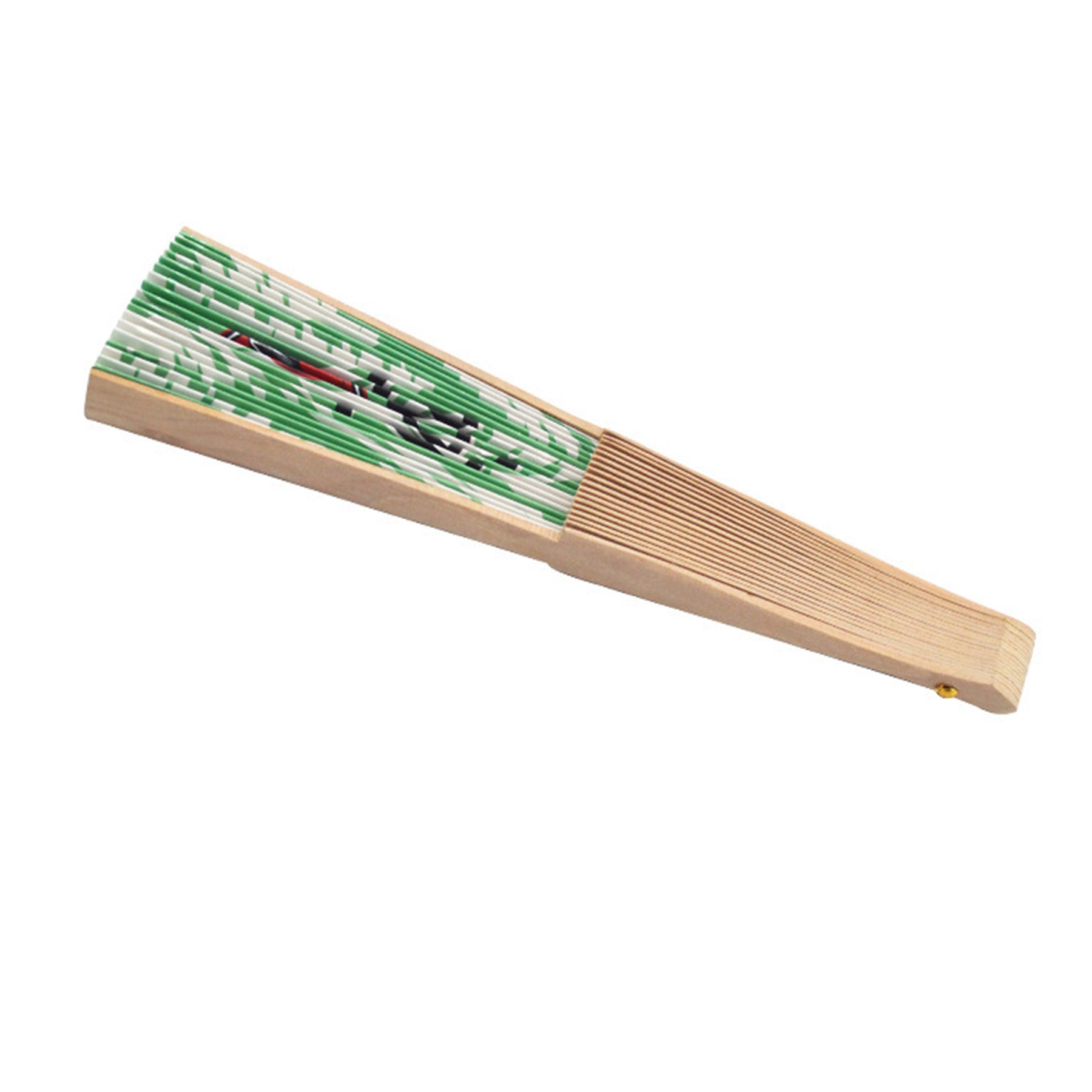 Schima Material Folding Fan 2