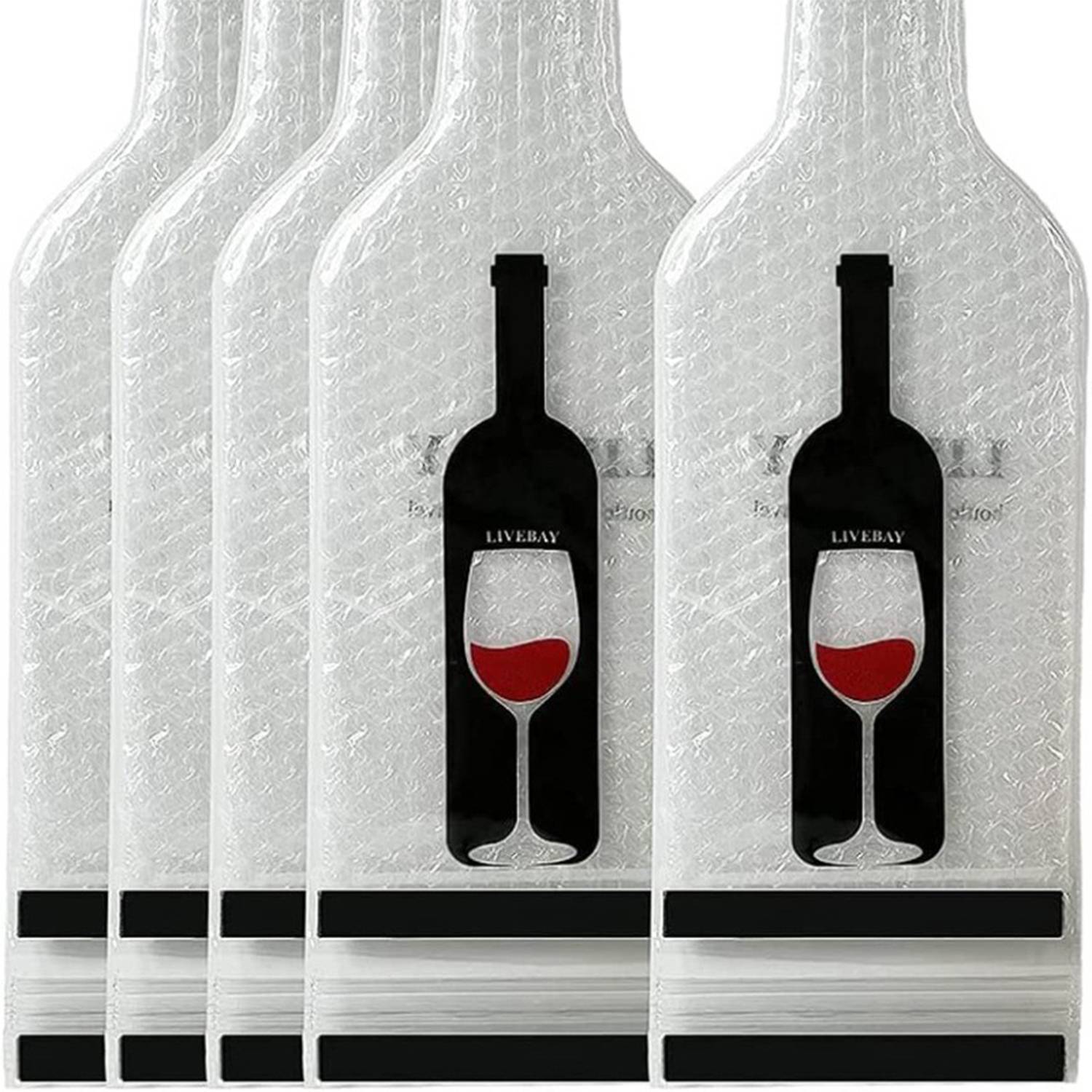 Protective Wine Bottle Bubble Bag 4