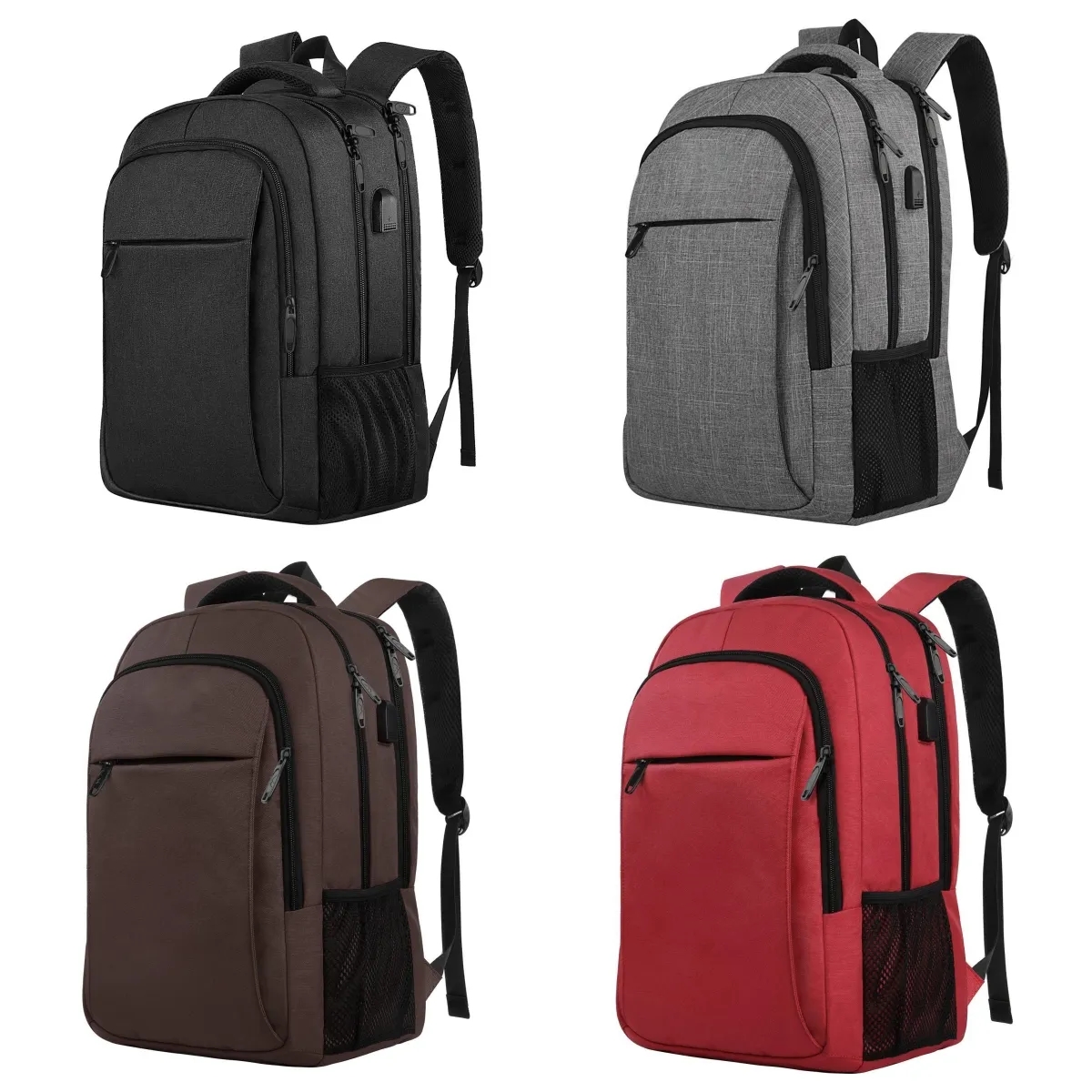 Travel Laptop Backpack Anti Theft with USB Charging Port 5