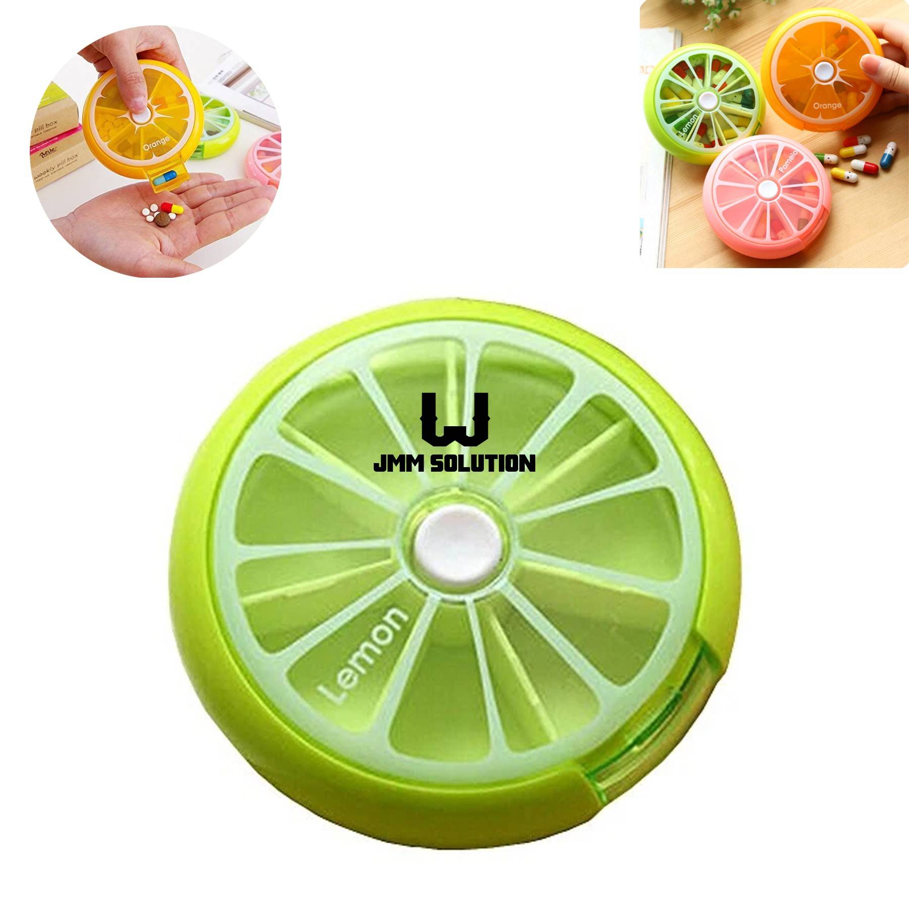 Pill Box Organizer Dispenser Weekly 2