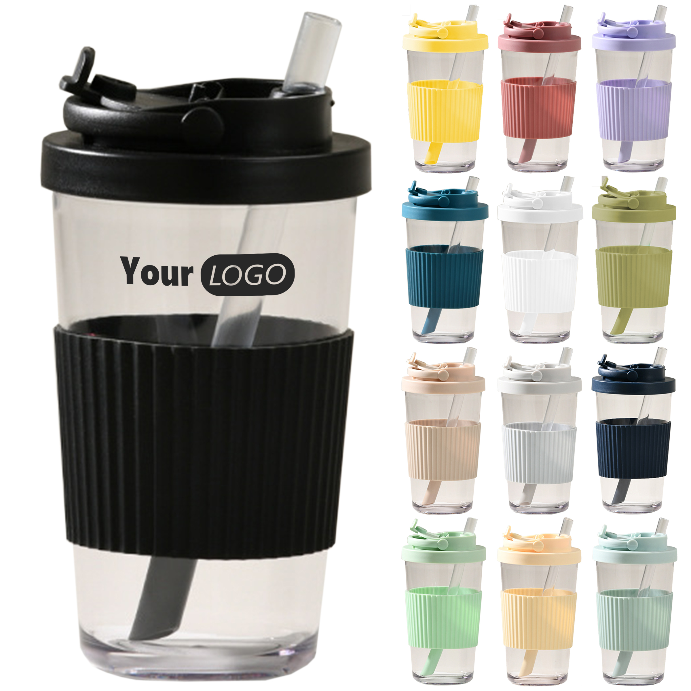 Plastic Scalable Straw Cup 4