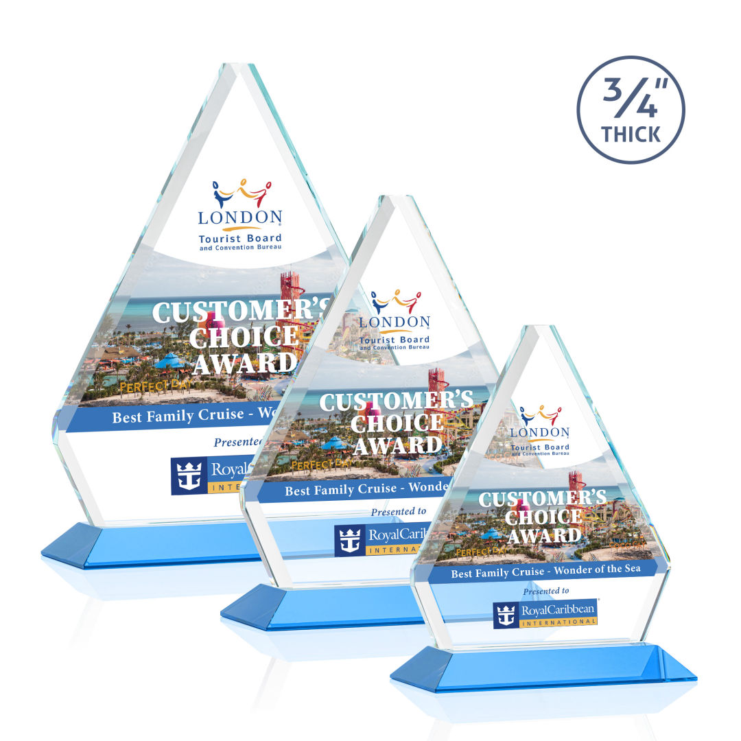 Fyreside VividPrint™ Award - Sky Blue
