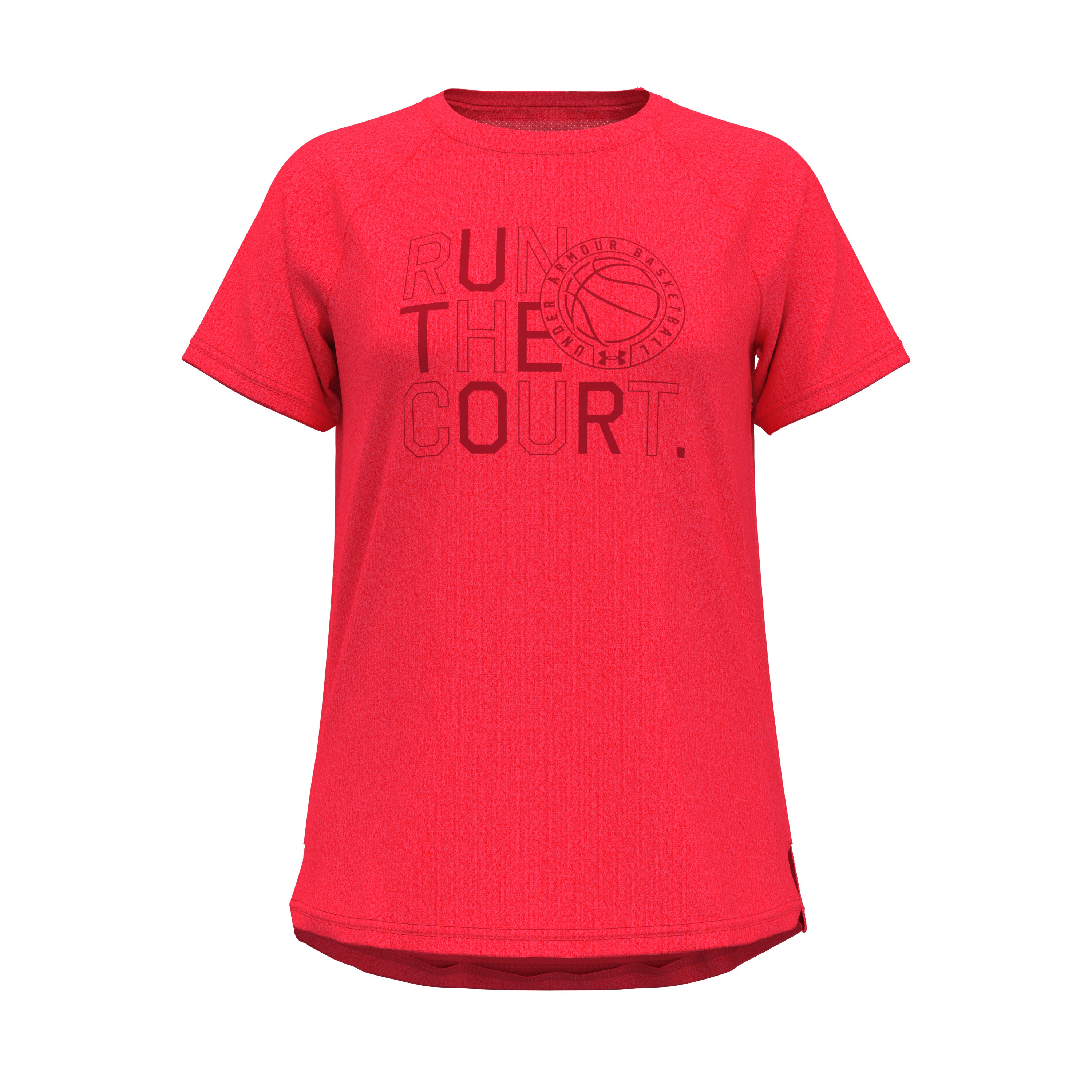 Girls' UA Perimeter Short Sleeve 3