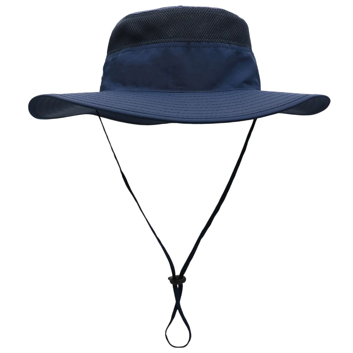 Nylon Bucket Hat with Wide Brim and Mesh Ventilation 5