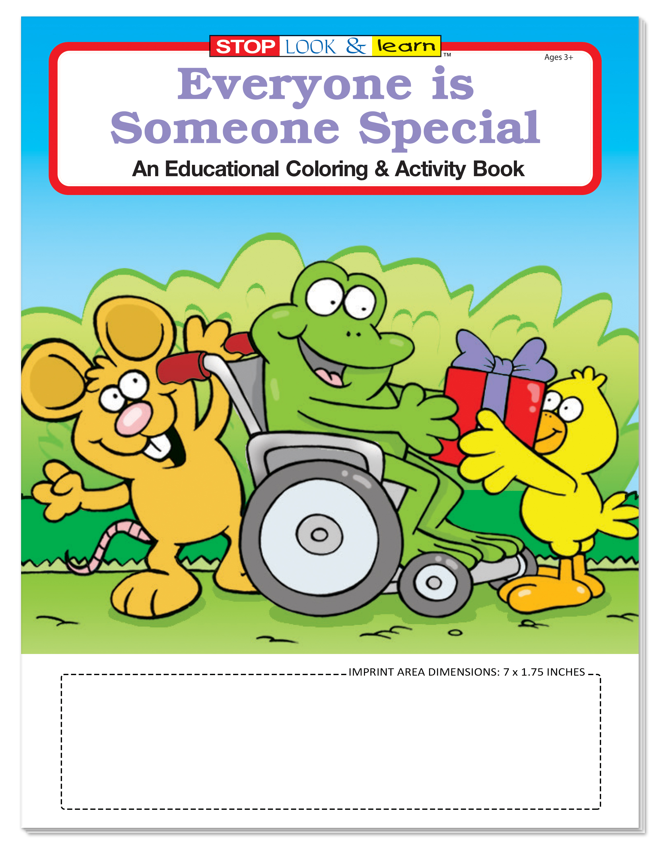 COLORING BOOK - Everyone is Someone Special Coloring & Activity Book 5