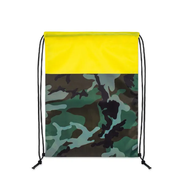 Colored Camo Drawstring Tote Bags 3