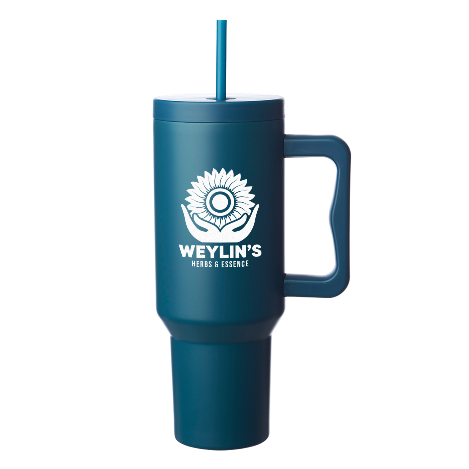 40 oz. Marsh Travel Mug (1 Color Imprint) 2