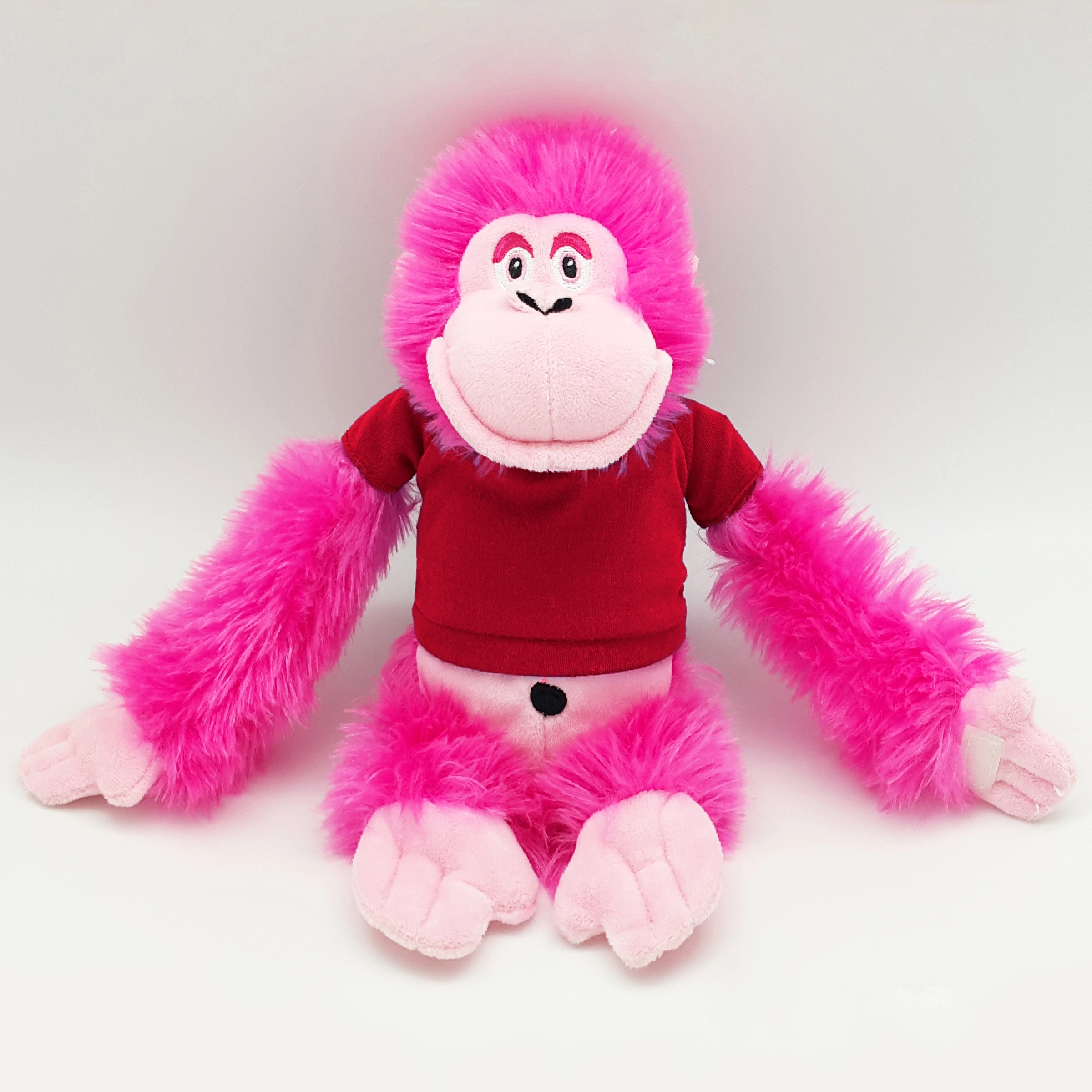 11" Bright Color Hot Pink Gorilla 22