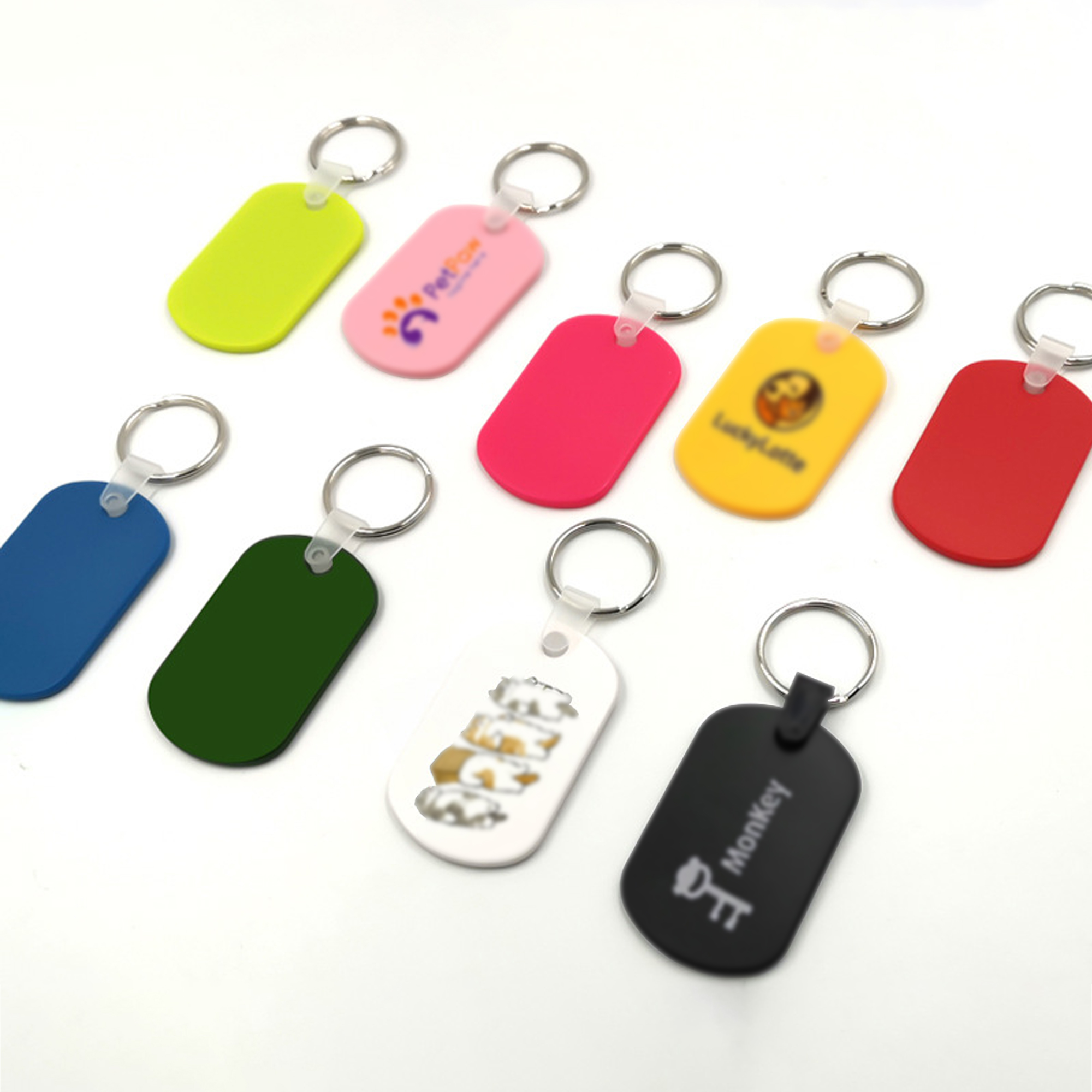 Oval Shape PVC Key Holder 1