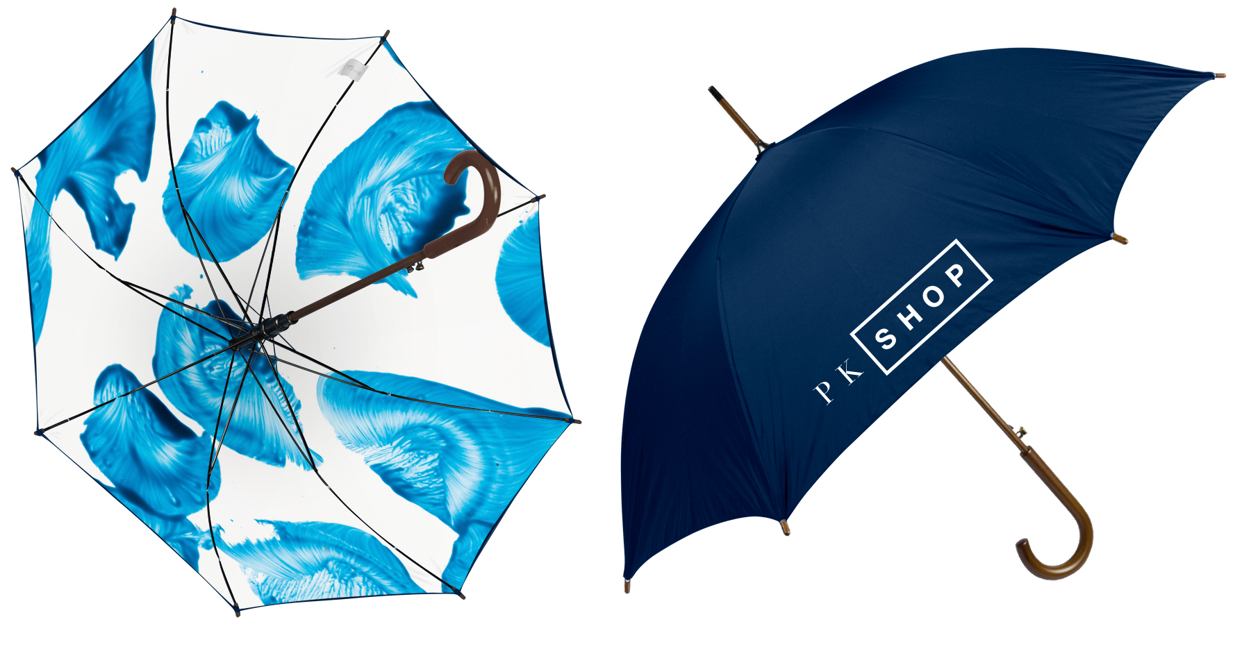 Vintage Custom Fashion Umbrellas - 48" 6