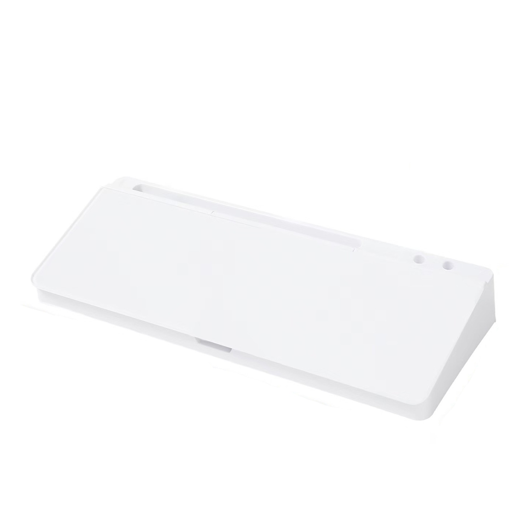 Dry Erase Glass Desktop Whiteboard With Organizer 2