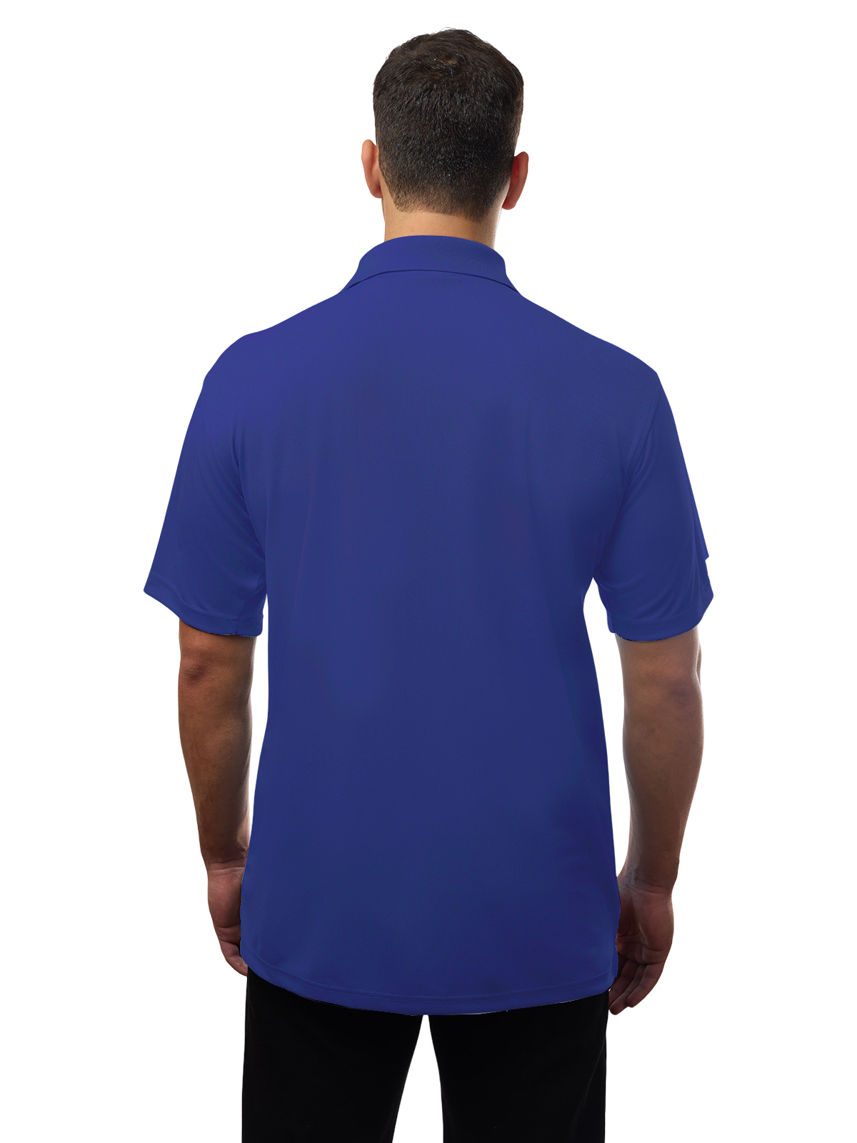 Blue Generation - Men's Pocketless Wicking Short Sleeve Polo 32