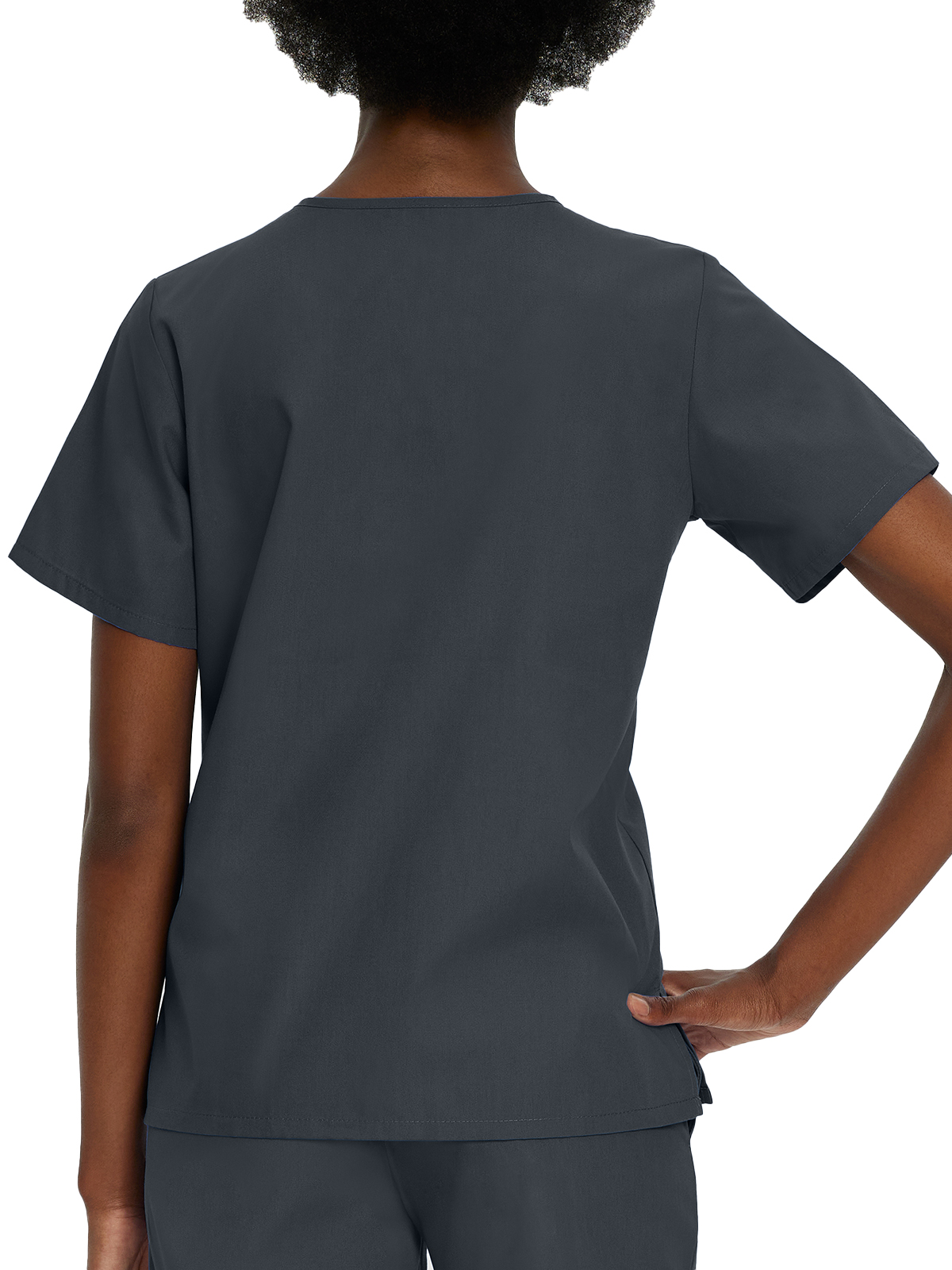 Landau - Essentials - Women's Four-Pocket Durable V-Neck Top 1