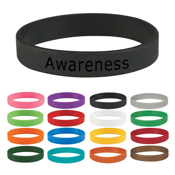 Debossed Silicone Wristband 1