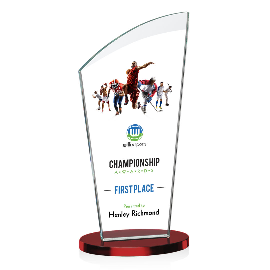 Tomkins VividPrint™ Award - Red 4