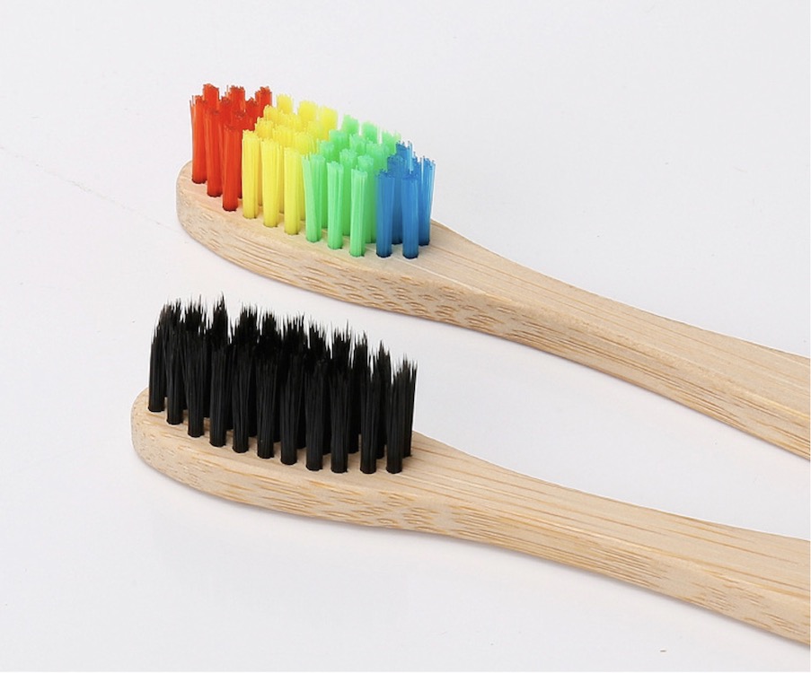 Rainbow Bamboo Toothbrush 3
