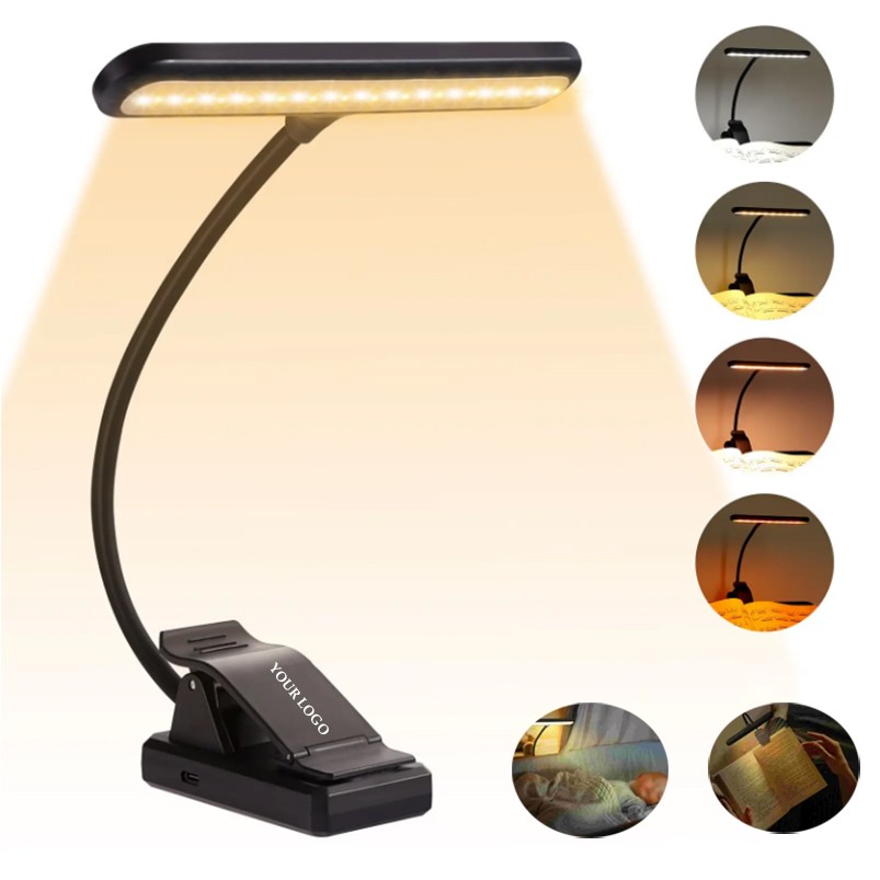 USB Rechargeable Clip LED Reading Night Light 1
