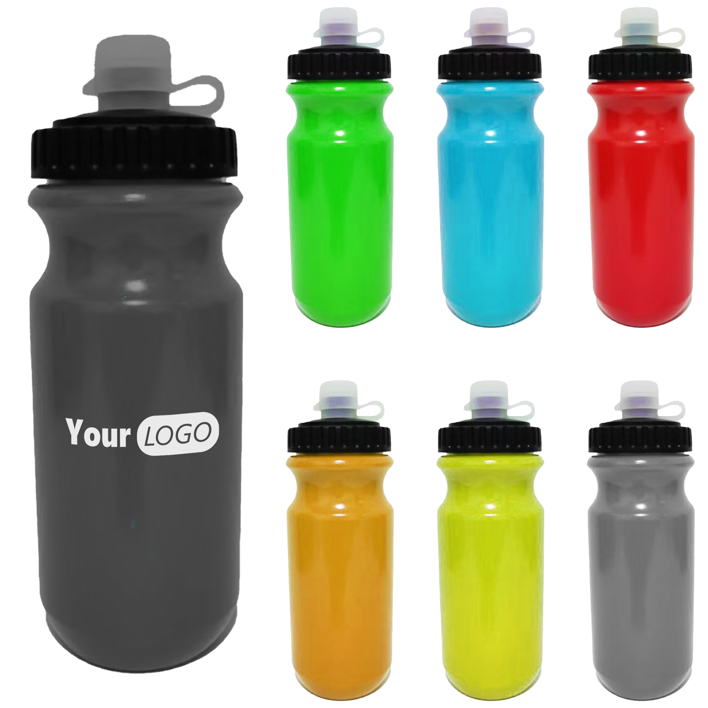 Polyethylene Personalized Outdoor Water Bottle 3