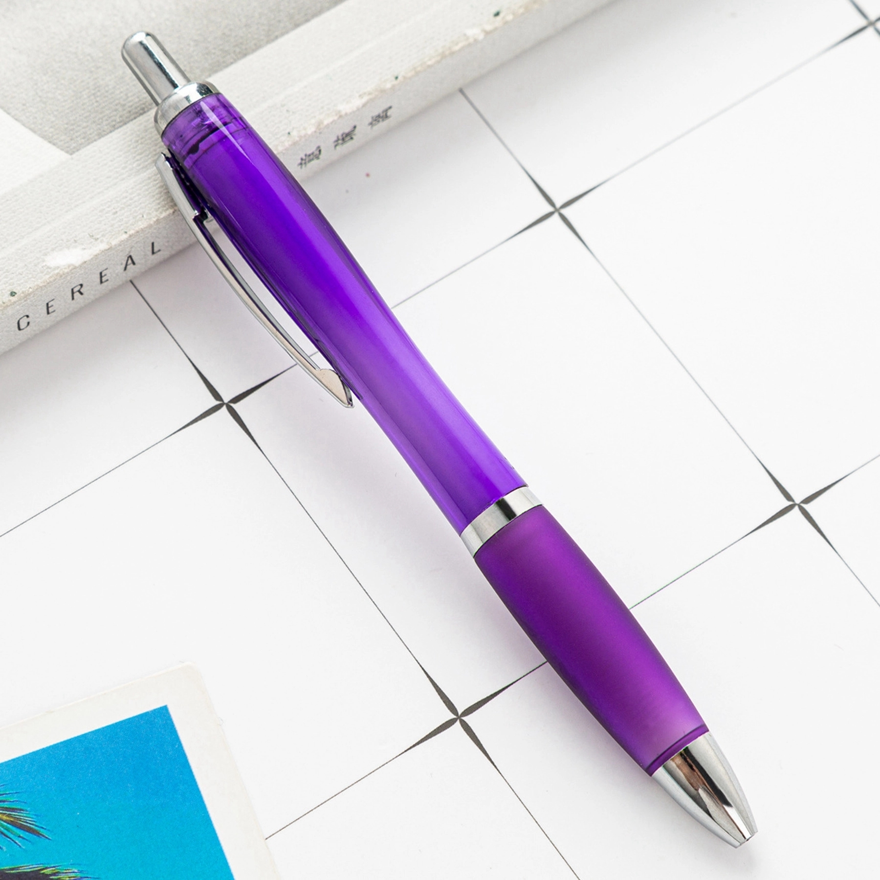 Gourd Shape Plastic Advertising Pen 1