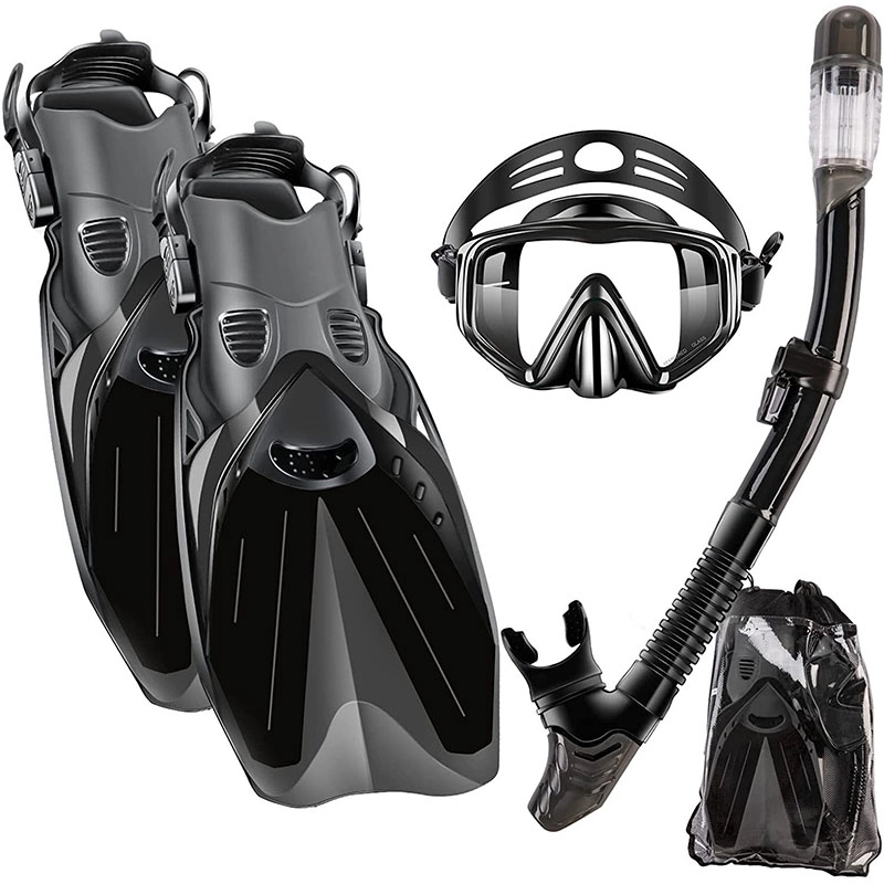 Premium Dry Top Snorkel Set 4