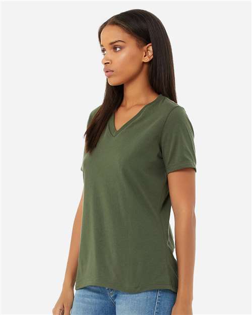 Women's Relaxed Jersey V-Neck Tee - 6405 2