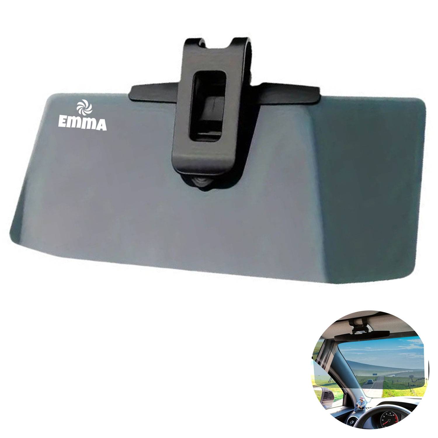 Car Anti-Glare Clip-on Sunshade 5