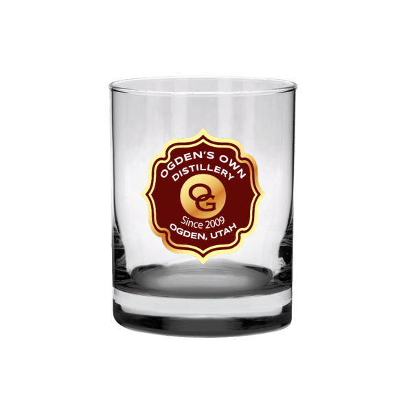 Cask Strength 13.5 oz Libbey Heavy Base Whiskey Rocks Glass 2