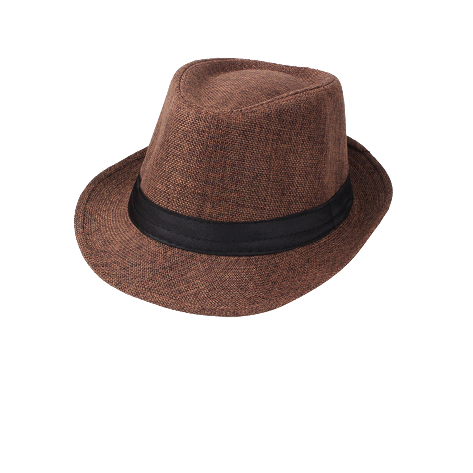 Linen Fedora Hat 4