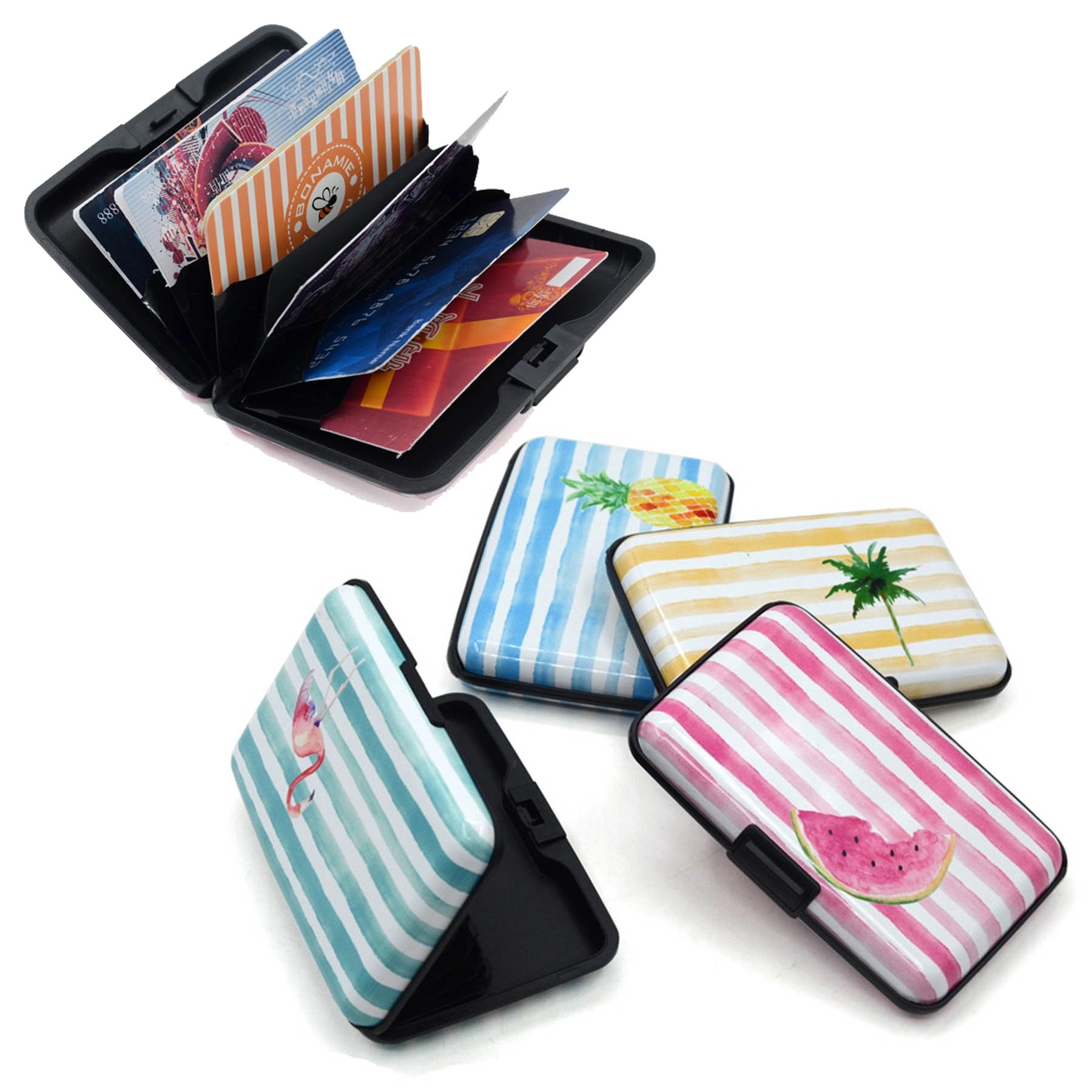 Aluminium Wallet RFID Blocking Card Holder 3