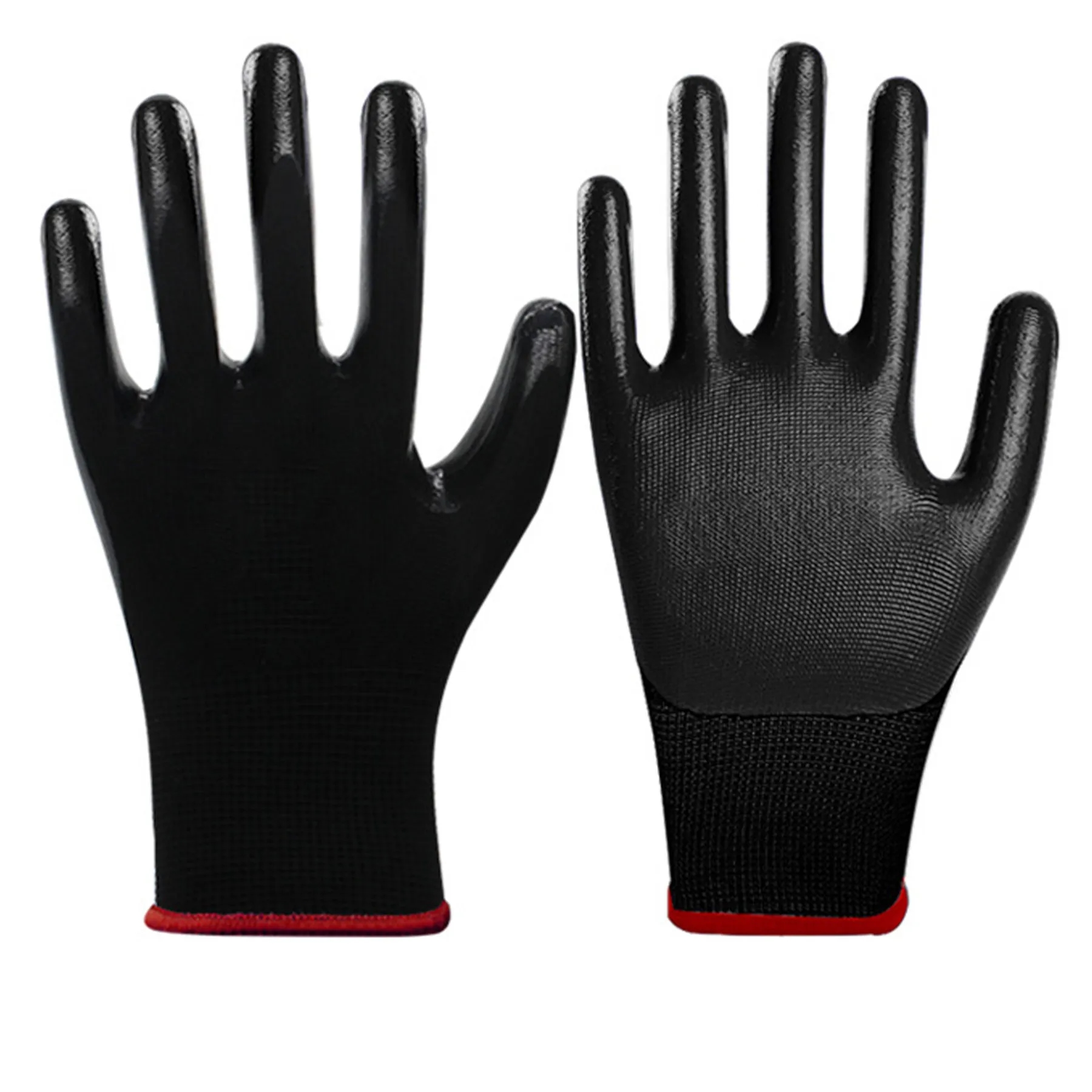 Wrinkled Coated Dipped Safety Work Hand Protection Gloves 5