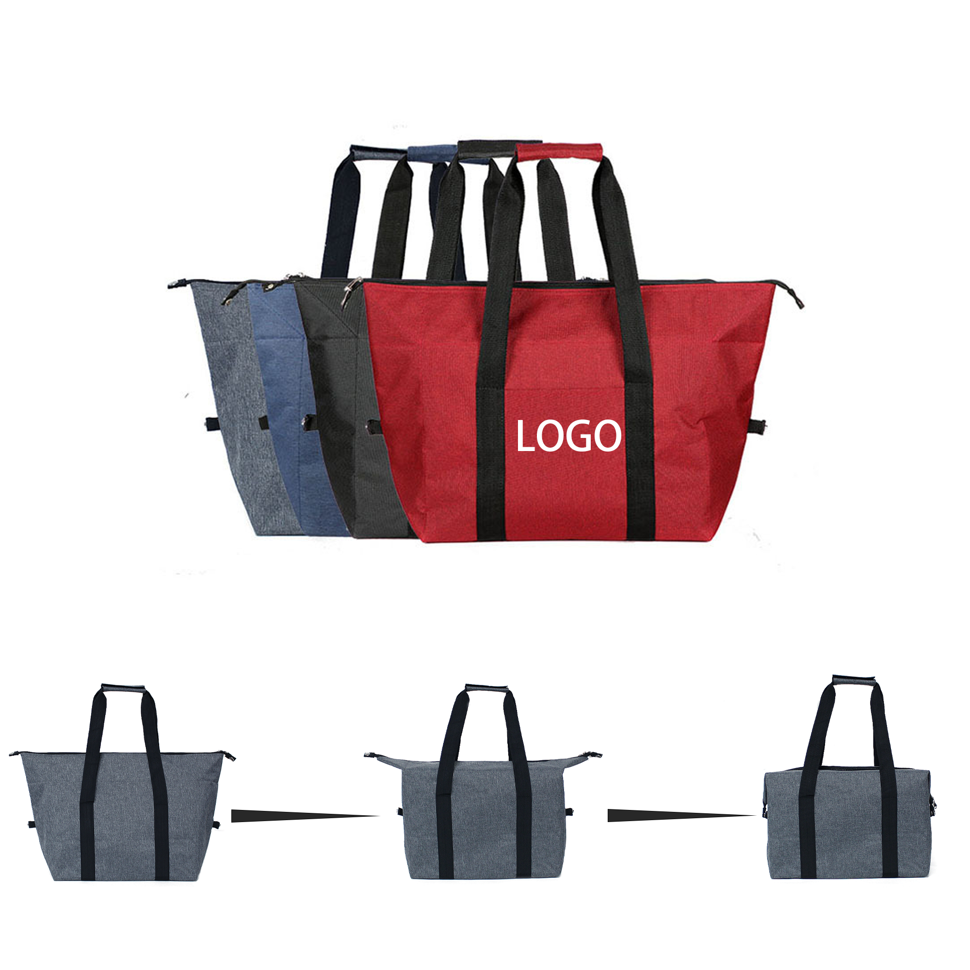 Large Collapsible Foil Insulated Picnic Bag 2
