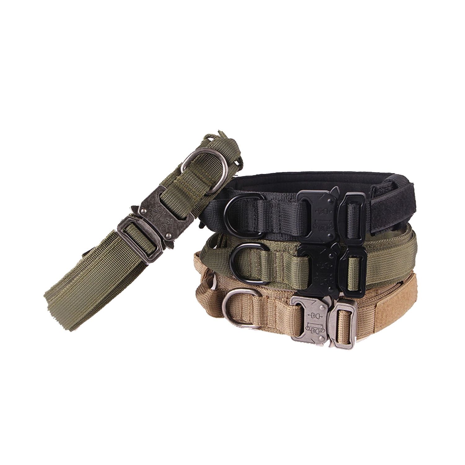 Nylon Thickened Tactical Dog Collar 2