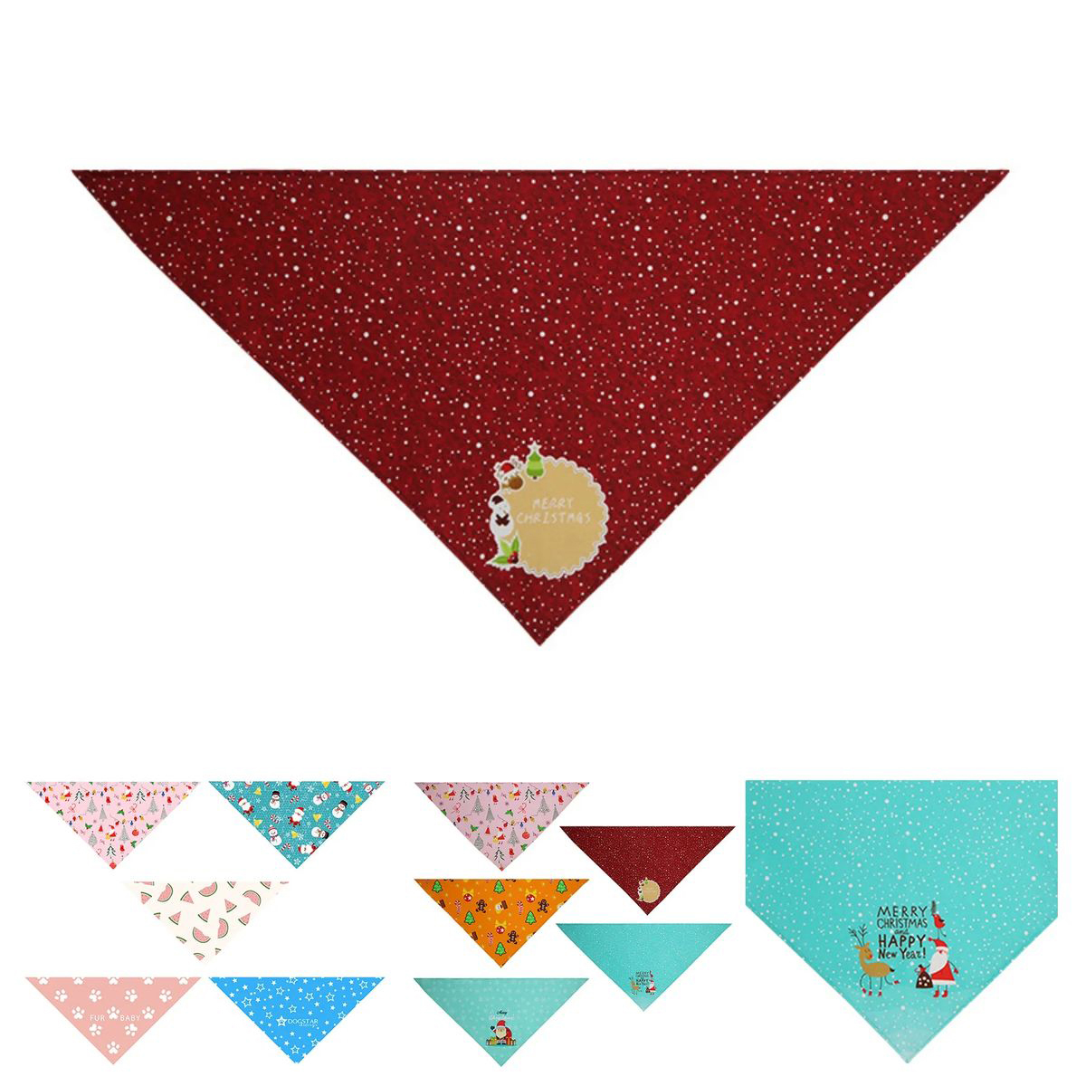 Soft Polyester Bandana for Pets and Events 2