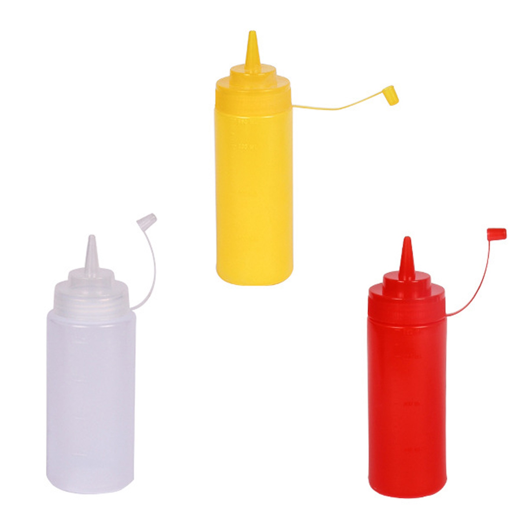 12 oz Plastic Squeeze Bottles 2