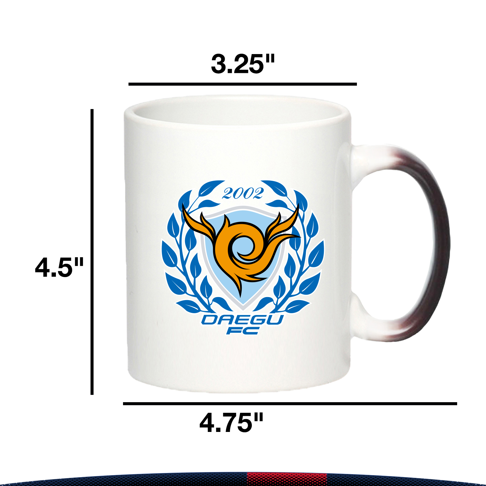 11 oz. Heat Sensitive Ceramic Mugs 3