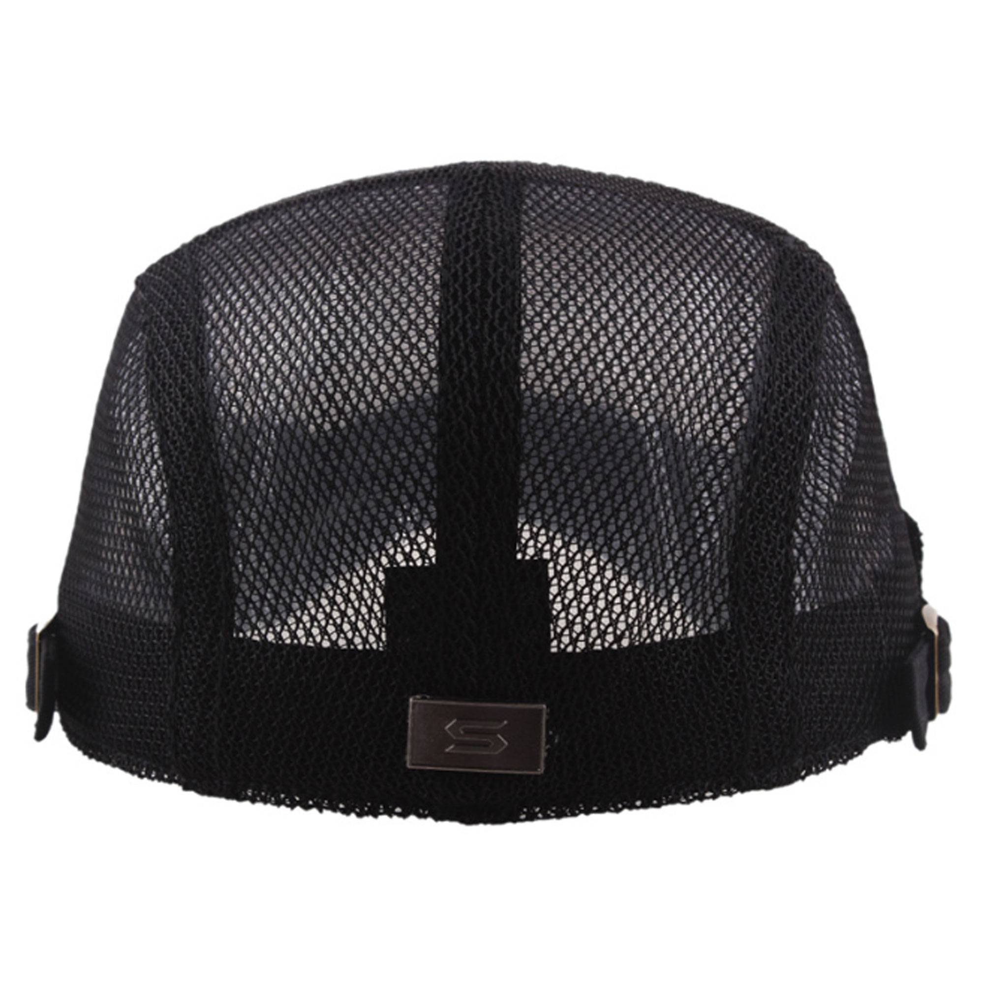 Mesh Beret Hat in Polyester 3